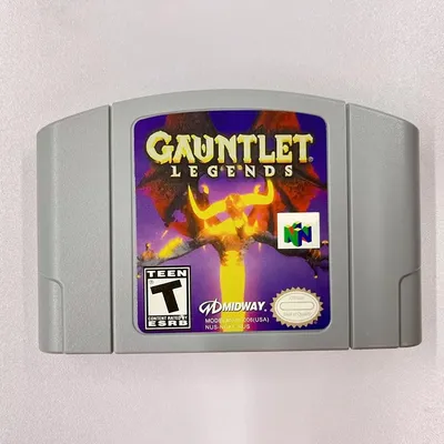 Challenge Legends game card, suitable for N64 American version GAUNTLET LEGENDS./N64 game console