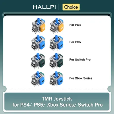 HALLPI TMR Electromagnetic Joystick for Switch Pro PS5 PS4 Xbox Series Controller Low Power Design