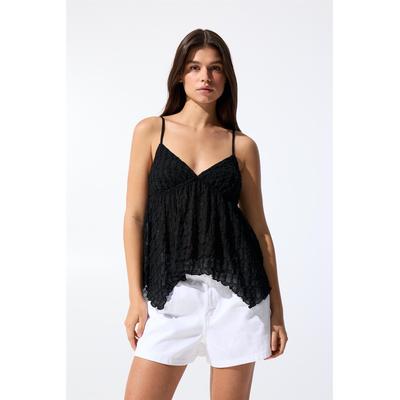 Textured Strappy Top