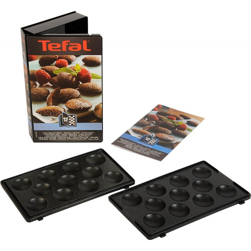Tefal XA801212 Küchlein-Einsatz für Sandwichtoaster Waffeleisen (Beschreibung) Image
