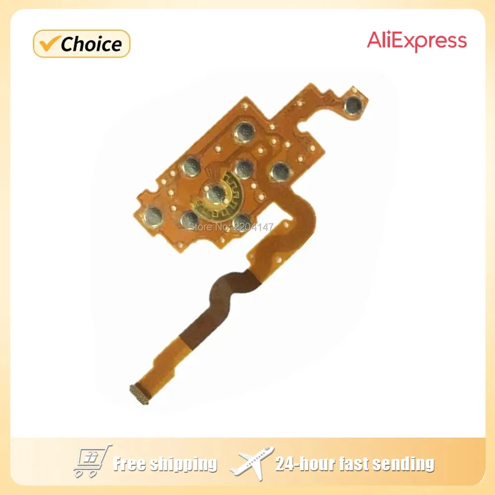 Neue Tastatur Tastatur Taste Taste Flex Kabel Flach band für Canon EOS M Kamera Reparatur Teil Image