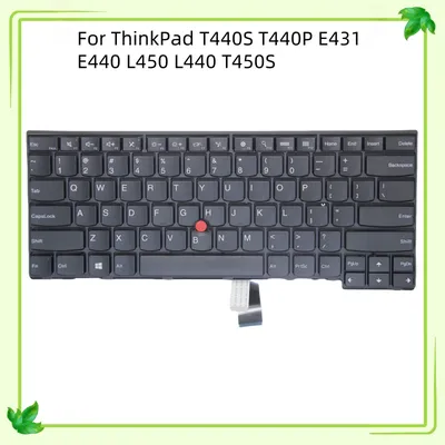 Neue US-englische Laptop-Layout-Tastatur für Lenovo ThinkPad T440S T440P E431 E440 L450 L440 T450S Image