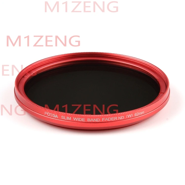 ND2-ND400 Variabler Slim-Fader ND Neutraldichtefilter ND2 bis ND400 für Kameraobjektive 40,5 43 46 49 52 55 58 62 67 72 77 82 Image
