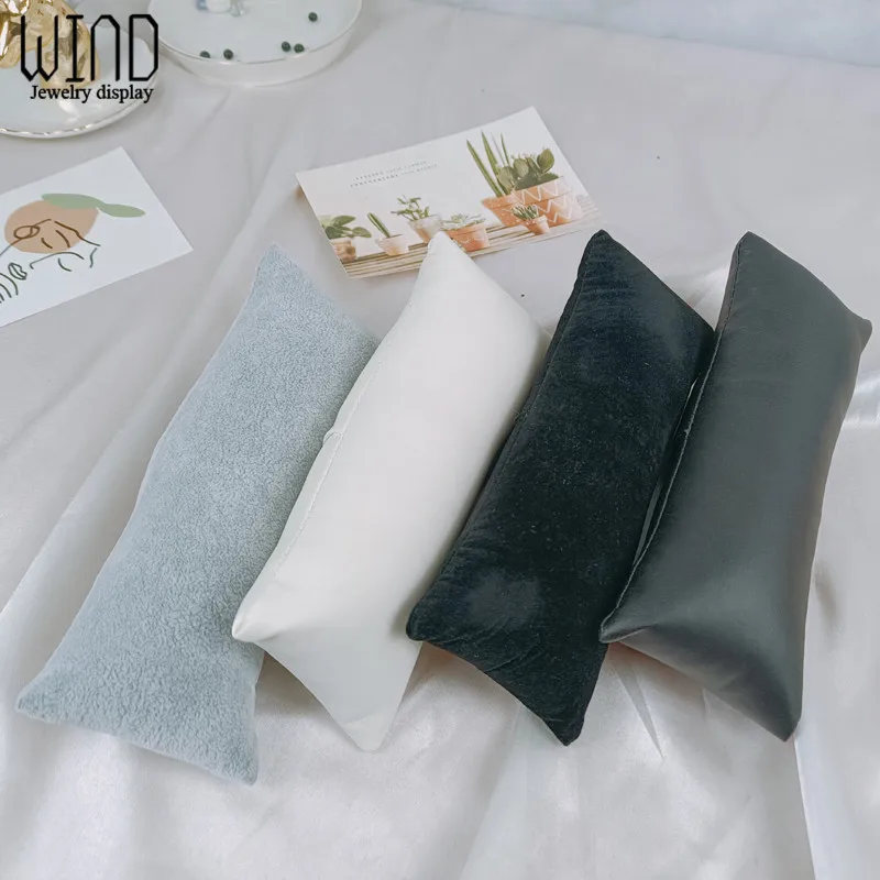 Großhandel Langlebige Samt Perle Armband Uhr Display Kissen für Fall Armreif Fußkettchen Armbanduhr Halter Schmuck Zähler Organizer Image