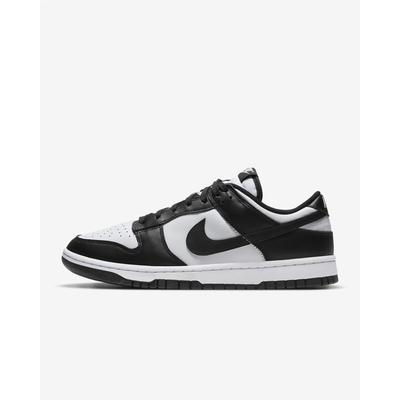 Nike Dunk Low Retro Turnschuhe Weiß/Schwarz Image