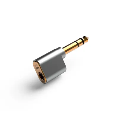 DD ddHiFi DJ65B AL 6.35mm Male to 4.4mm Female Audio Adapter for Desktop Amplifier Devices with