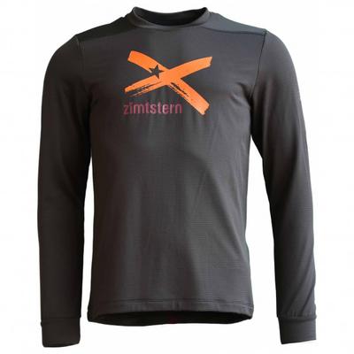 Zimtstern - Crewz Shirt L/S - Fleecepullover Gr XL grau/schwarz Image