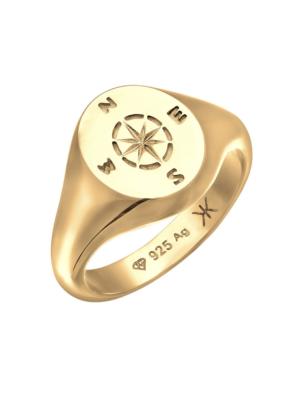 KUZZOI Ring Herren gold, 62 Image