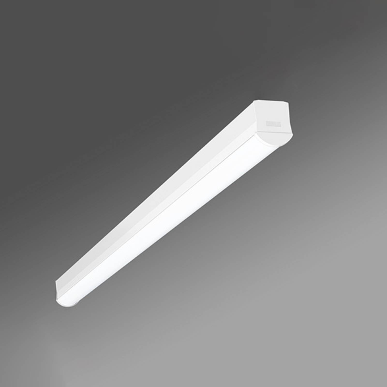 Regiolux LED Deckenlampe Ilia, weiß / opal, für Flurbereich, Metall, LED Deckenleuchte