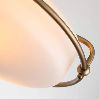 QUOIZEL Deckenlampe Griffin, dimmbar, bronze / altmessing, für Wohn- / Esszimmer, Metall, Deckenlampe Image