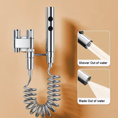 STARON Bidet toilet sprayer set spray water bathroom handheld sprayer toilet shower double outlet angle valve toilet accessorie