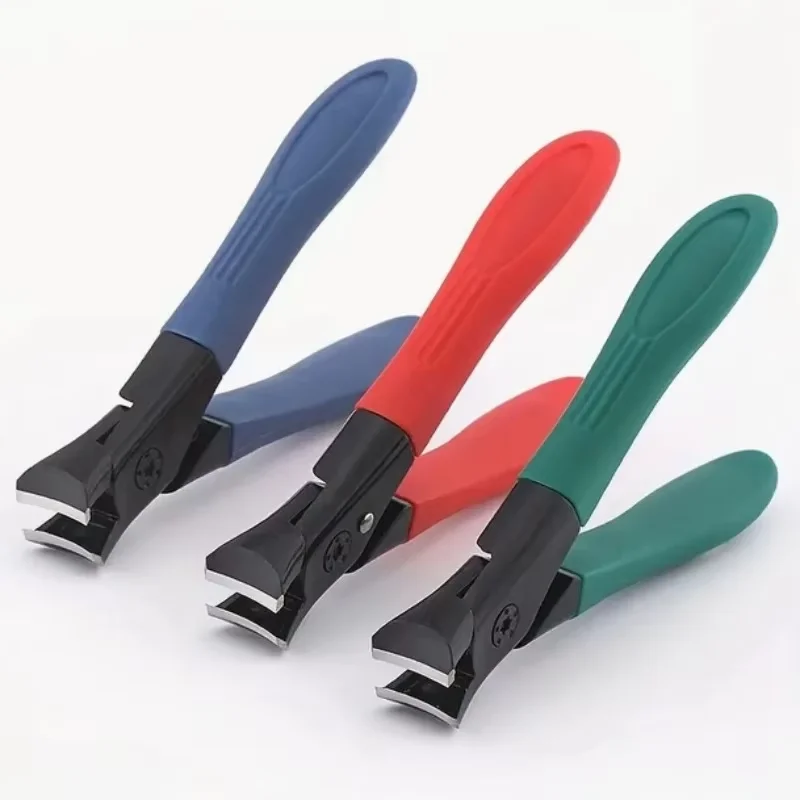 Edelstahl-Nagelknipser zum Öffnen, grauer Nagelschneider, dicke Nägel für ältere Menschen, individuelle Nagelknipser für den Haushalt, langlebig