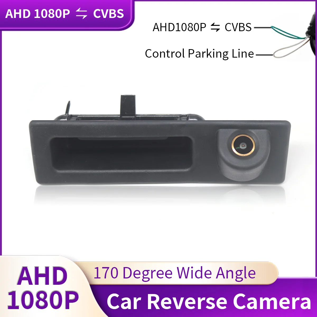 AHD 1080P Kofferraum Griff Rückansicht Reverse Kamera Für BMW 3 5 Serie F30 F31 F34 F10 F11 F07 F25 F26 f48 X1 X3 X4 X5 X6 328i Image