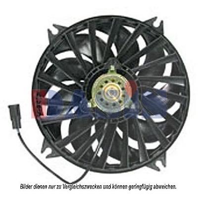 Aks Dasis Lüfter, Motorkühlung [Hersteller-Nr. 068031N] für Citroën, Fiat, Peugeot Image