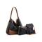 4-teiliges Damen-Handtaschen-Set – Umhängetasche, Crossbody-Tasche, Geldbörse und Clutch aus Kunstleder, elegante, lässige Tragetasche für Arbeit, Reisen und den täglichen Gebrauch