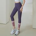 Per donna Pantaloni da yoga Leggings da yoga Vita Alta Yoga Allenamento in Palestra Pilates Collant Blu Reale Viola Spandex Gli sport Abbigliamento sportivo Elasticizzato Taglia piccola