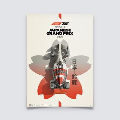 Poster zum Formel-1-Grand-Prix von Japan 2025 Image