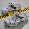 Sommer Männer Outdoor Clog Sandalen Dicken Boden Hausschuhe Männer Garten Clogs Hause Schuhe Männlichen Sandalen Loch Casual Schuhe Große Größe 46 47