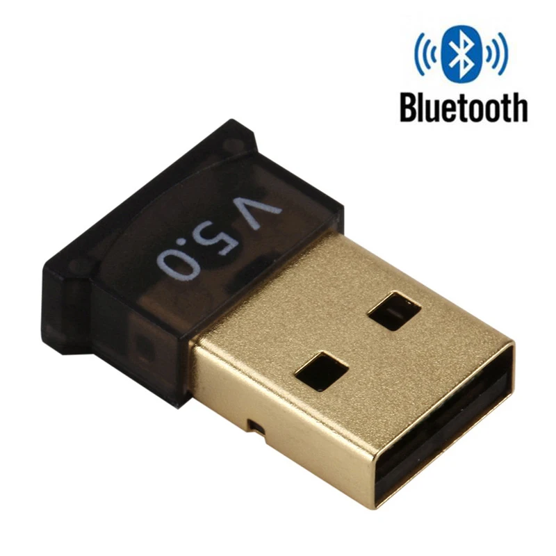 USB Bluetooth Adapter Sender Bluetooth V5.0 Empfänger Audio Bluetooth Dongle Wireless USB Adapter für Laptops Computer Maus Image