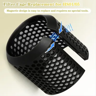 A99TM Magnetische äußere Filterkäfigabdeckung für Dyson Airwrap HS01/HS05, langlebiger Image