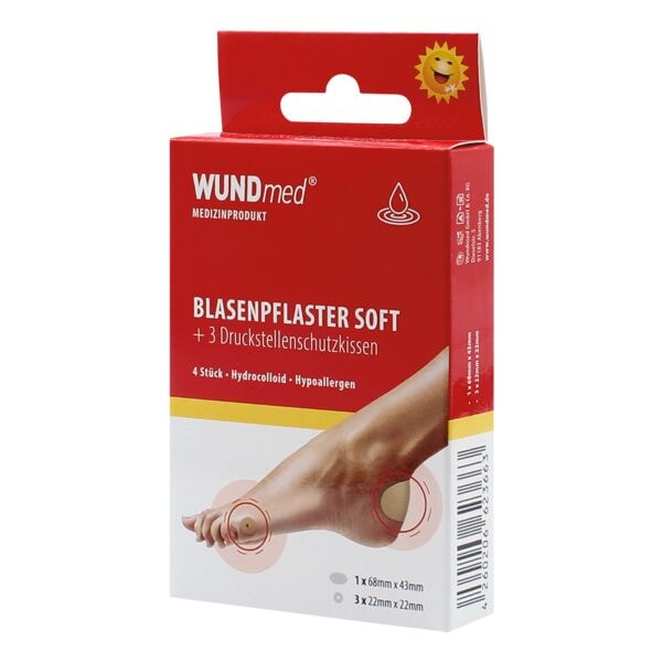 WUNDmed 4-tlg. Set Blasenpflaster SOFT & Druckstellenkissen Image