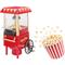 Macchina per popcorn automatica Modello retrò rosso Macchina per popcorn per uso domestico per