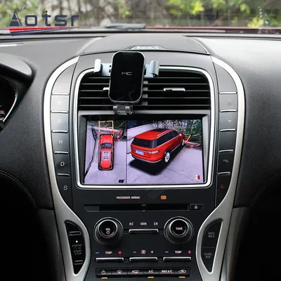 3D HD car Bird view system 360 degree camera front side cameras and reverse camera back camera