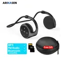 Cuffie wireless Cuffie per lettore MP3 Bluetooth Radio FM On-Ear Comfort Slot per scheda TF Auricolari wireless sportivi con microfoni