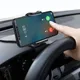 Supporto per telefono per auto girevole a 360 gradi Supporti per telefono cellulare universali Supporto per cruscotto per rack per auto per staffa fissa per telefono cellulare con impugnatura