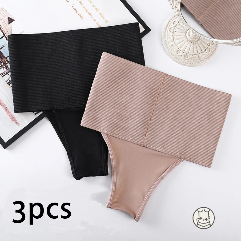 3 pezzi donna vita alta modellante breve body shaper biancheria intima dimagrante culo sollevatore controllo mutandine plus size sexy shapewear slip
