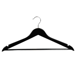 KESPER Formkleiderbügel,12er Pack, schwarz Image