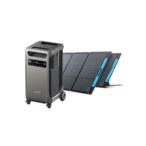 Anker SOLIX F3800 Solar Generator + 2x 200W Solar Panel