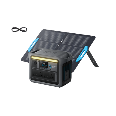 Anker SOLIX C1000 Portable Power Station + 100W Solar Panel