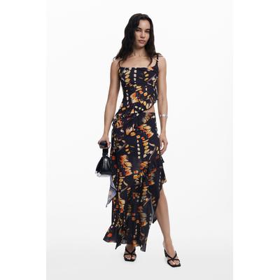 Ruffled butterfly skirt
