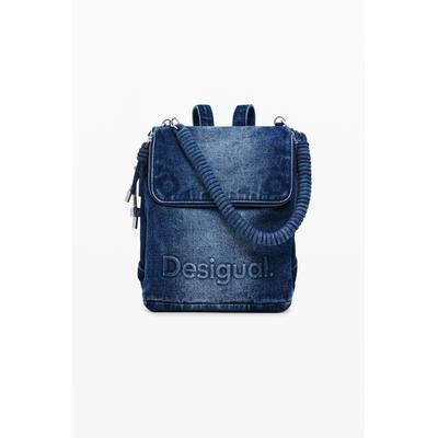 Small denim backpack