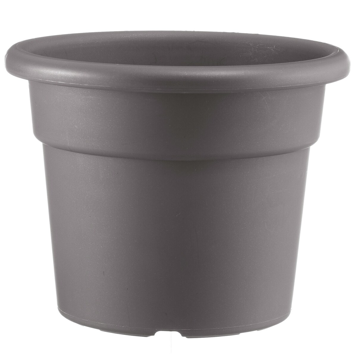ArtPlast - Zylindrischer Blumentopf 14L Ø35x26 cm in Farbe Grau - CILINDRO-Kollektion Image