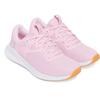 Trainingsschuh UNDER ARMOUR "UA W Charged Aurora 2", Gr. 38, prime pink, weiß, metallic silber, Textil, Synthetik, sportlich, Schuhe