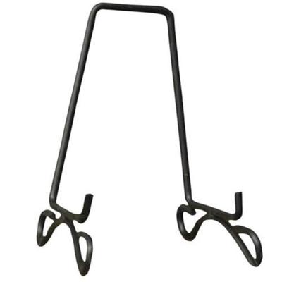 Medium Universal Plate Holder Black Metal Stand for Display - 4.5x5.5