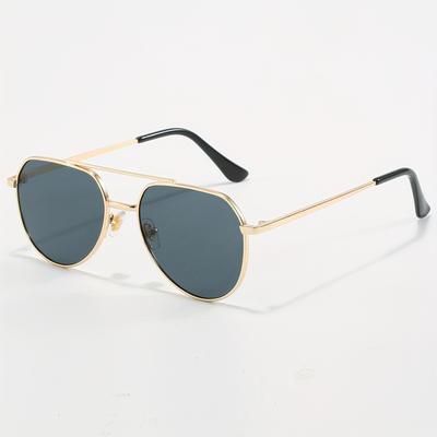 TEMU 1 Pair Of Toad-shaped Metal Glasses For Men, Women And - Classic Retro Glasses - Versatile Decorative Glasses Image