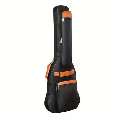 TEMU Guitar Bag 41 Inches Multiple Pockets For Accessories 600d Oxford Cloth Sponge Padded For Acoustic Classical Guitar