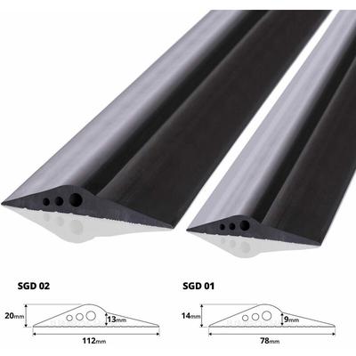 Steigner - Garagentor Dichtung Bodenabdichtung aus epdm, 5,5m, 14mm x 78mm, SGD01 Image