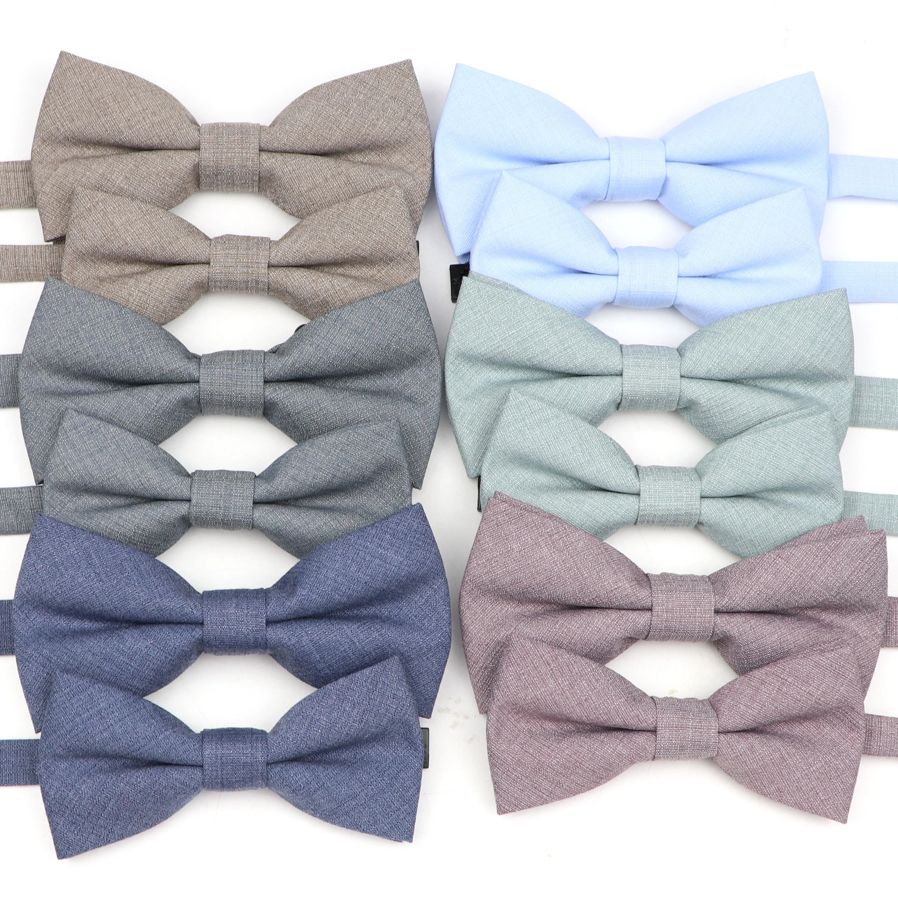 Neue Einfarbig Eltern-Kind Fliege Polyester Kinder Männer Casual Schmetterling Krawatte Weiß Blau Rosa Bowtie Hochzeit Abendessen zubehör