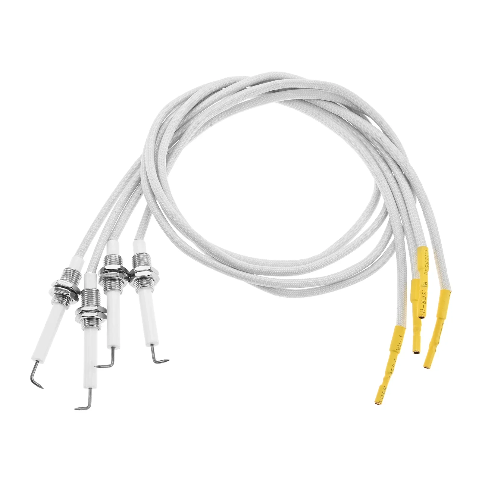 4 stücke M10 * 1 Gewinde Zünder 27 Zoll Zünder Draht Keramik Zündkerze Zündung Elektrode für Feuerstelle Brenner gas Grill Brenner BBQ Image