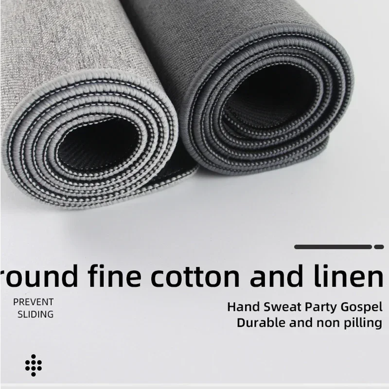 XXL-Mauspad aus Baumwolle und Leinen, Gaming-Mauspad, große Schreibtischunterlage, Gaming-PC-Schreibtischunterlage, Computer-Schreibtischunterlage, Gaming-Mauspad Image