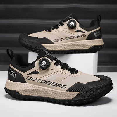 Men's Outdoor Hiking Shoes Mesh Breathable And Comfortable Outdoor Sports Shoes Walking Sports Shoes
