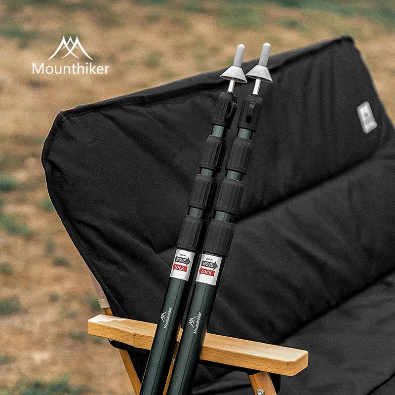 Mount hiker 2,8 m verstellbare Zelts tütze Strands chutz Plane Markisen stange Aluminium legierung Zelts tange Zubehör für Camping zelt