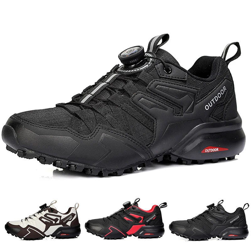 Lässige Sportschuhe für Herren, Größe 40–47, drehbare Schnürschuhe für Herren, rutschfest, atmungsaktiv, bequem, Sportschuhe für Herren im Freien