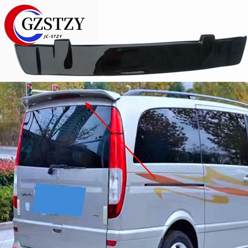 Für Benz VITO VIANO W639 Spoiler Topflügel Für Vito/Mixto MPV Schwanz von Primer Farbe Spoiler Heckflügel Spoiler 2003-2013 Image