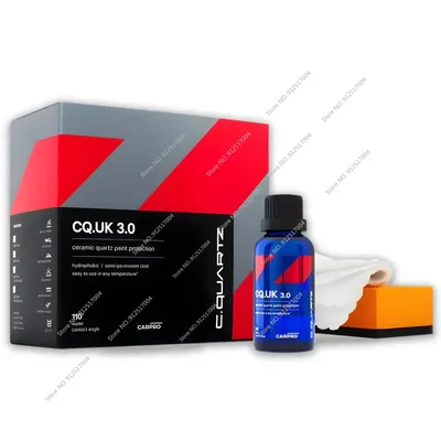 Car Ceramic Coating for CQUARTZ UK 3.0 Based Nanotechnology Bonds To Paint Glass Metal and Plastic