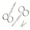 1 PCS eyebrow scissors, beauty scissors eyelashes hair trimmer beauty scissors beard eyebrows eyelashes makeup tools